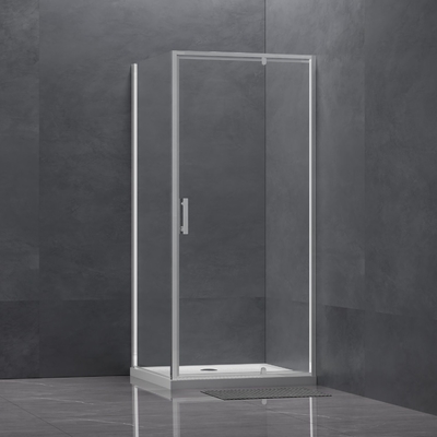 Tempered Glass Arc Simple Shower Enclosure Low Shipping Cost and 30-Day Return Policy