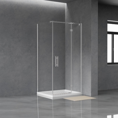 Tempered Glass Arc Simple Shower Enclosure Low Shipping Cost and 30-Day Return Policy
