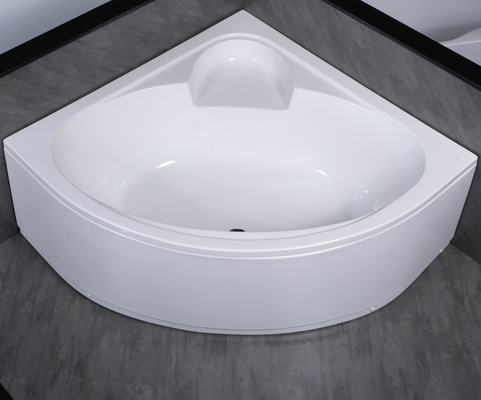 Simple Built in Panels Option Corner Acrylic Bathtubs for Free Replacement of Breakages