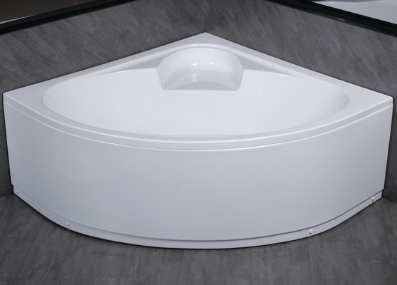 Simple Built in Panels Option Corner Acrylic Bathtubs for Free Replacement of Breakages