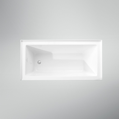 HA2007 Function Whirlpool Bathtubs Skirt Acrylic Bathtub with Tile Flange Topmount