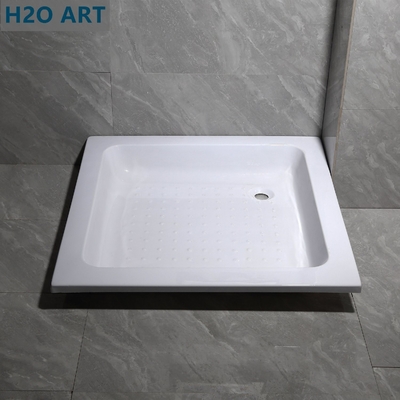 Under Tile Bath Single Color Acrylic Shower Tray with 50mm Diameter Waste Hole at Prices