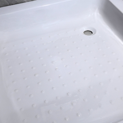 Under Tile Bath Single Color Acrylic Shower Tray with 50mm Diameter Waste Hole at Prices
