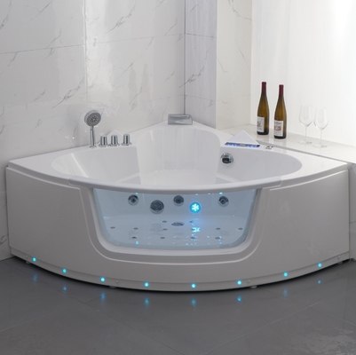1700x800x580mm Rectangular Acrylic Whirlpool Massage Bathtub Affordable Shipping Cost
