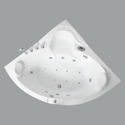 Customizable 1500mm Acrylic Whirlpool Massage Bathtub for 2 Person Computer Controlled