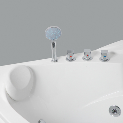 Customizable 1500mm Acrylic Whirlpool Massage Bathtub for 2 Person Computer Controlled
