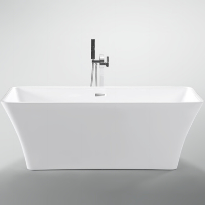 Customized Request Standard Acrylic Freestanding Bathtub Bulking Loading for Option