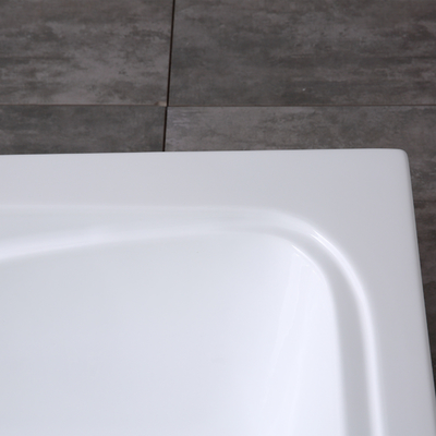 End Drain Acrylic Bathtub with Simple Function 1700mm  Hand Control