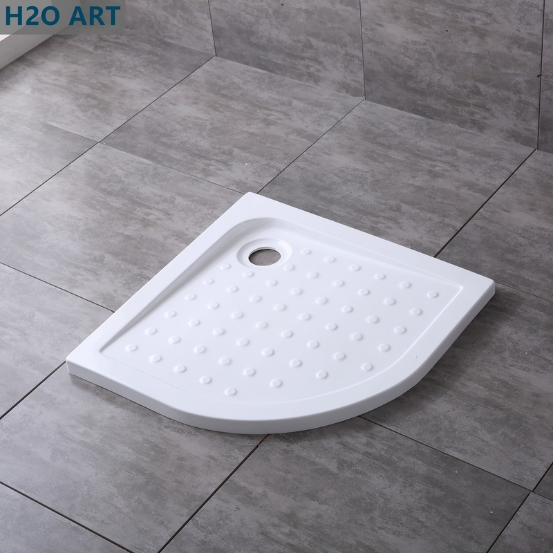 HA-TF01 Corner Acrylic Shower Base Bathtub Tray Shower Plate with Yes Skirt Structure